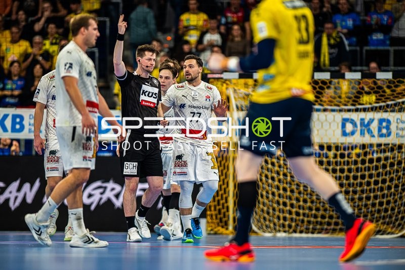 Handball I Herren I Saison 2023-2024 I Liqui Moly Handballbundesliga I 22. Spieltag I Rhein-Neckar Löwen - Handball Sportverein Hamburg I 29.02.2024