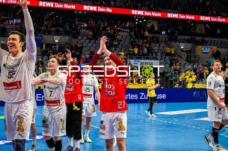 Handball I Herren I Saison 2023-2024 I Liqui Moly Handballbundesliga I 22. Spieltag I Rhein-Neckar Löwen - Handball Sportverein Hamburg I 29.02.2024