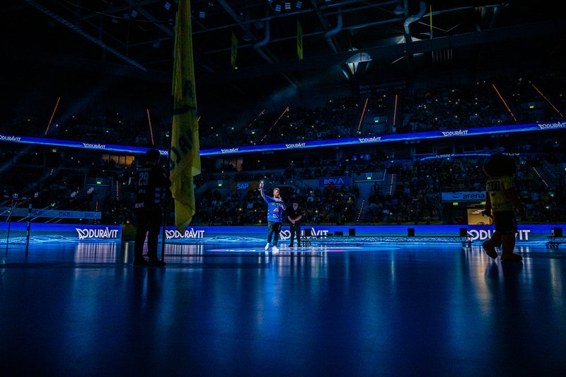 Handball I Herren I Saison 2023-2024 I Liqui Moly Handballbundesliga I 22. Spieltag I Rhein-Neckar Löwen - Handball Sportverein Hamburg I 29.02.2024