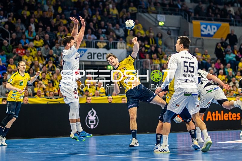Handball I Herren I Saison 2023-2024 I Liqui Moly Handballbundesliga I 22. Spieltag I Rhein-Neckar Löwen - Handball Sportverein Hamburg I 29.02.2024