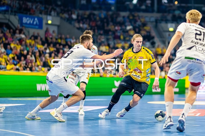 Handball I Herren I Saison 2023-2024 I Liqui Moly Handballbundesliga I 22. Spieltag I Rhein-Neckar Löwen - Handball Sportverein Hamburg I 29.02.2024