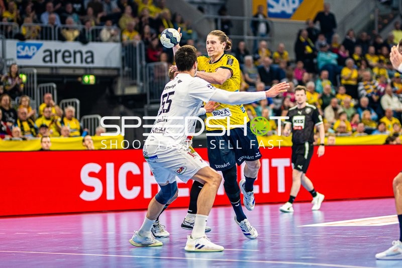 Handball I Herren I Saison 2023-2024 I Liqui Moly Handballbundesliga I 22. Spieltag I Rhein-Neckar Löwen - Handball Sportverein Hamburg I 29.02.2024
