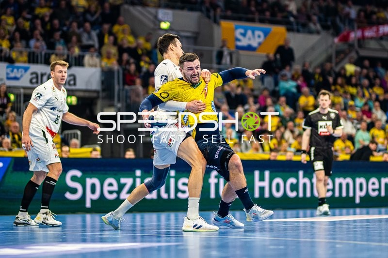 Handball I Herren I Saison 2023-2024 I Liqui Moly Handballbundesliga I 22. Spieltag I Rhein-Neckar Löwen - Handball Sportverein Hamburg I 29.02.2024