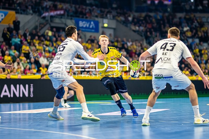 Handball I Herren I Saison 2023-2024 I Liqui Moly Handballbundesliga I 22. Spieltag I Rhein-Neckar Löwen - Handball Sportverein Hamburg I 29.02.2024