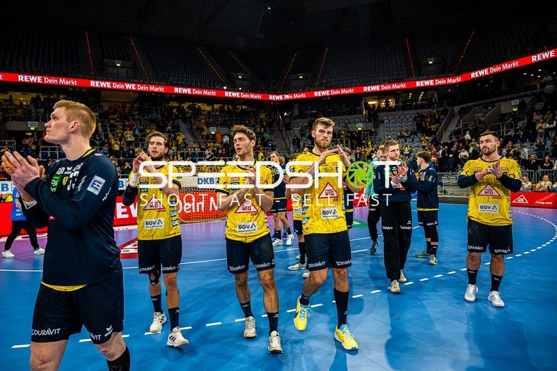 Handball I Herren I Saison 2023-2024 I Liqui Moly Handballbundesliga I 22. Spieltag I Rhein-Neckar Löwen - Handball Sportverein Hamburg I 29.02.2024