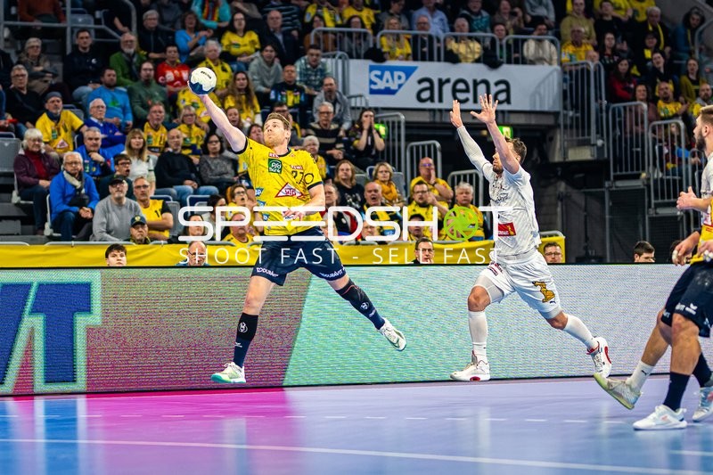 Handball I Herren I Saison 2023-2024 I Liqui Moly Handballbundesliga I 22. Spieltag I Rhein-Neckar Löwen - Handball Sportverein Hamburg I 29.02.2024
