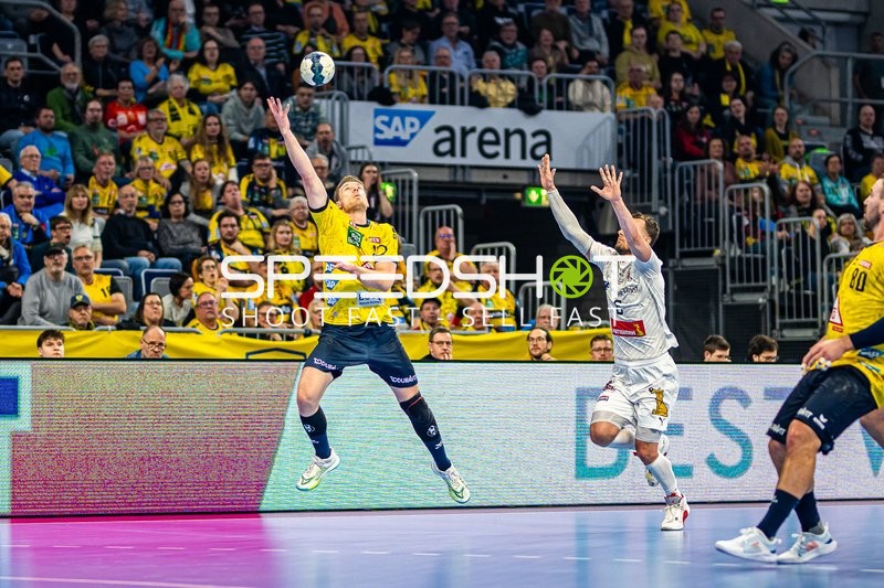 Handball I Herren I Saison 2023-2024 I Liqui Moly Handballbundesliga I 22. Spieltag I Rhein-Neckar Löwen - Handball Sportverein Hamburg I 29.02.2024