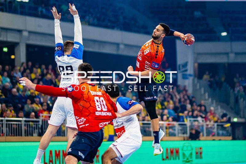 Handball I Herren I Saison 2023-2024 I EHF European League I Hauptrunde I 4. Spieltag I Rhein-Neckar Löwen - NMC Gornik Zagreb I 05.03.2024