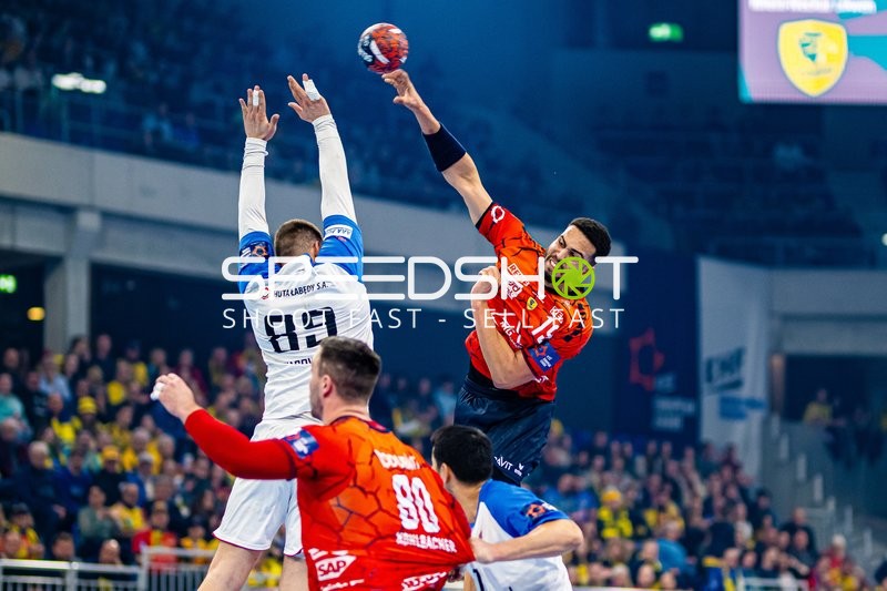 Handball I Herren I Saison 2023-2024 I EHF European League I Hauptrunde I 4. Spieltag I Rhein-Neckar Löwen - NMC Gornik Zagreb I 05.03.2024