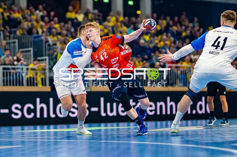 Handball I Herren I Saison 2023-2024 I EHF European League I Hauptrunde I 4. Spieltag I Rhein-Neckar Löwen - NMC Gornik Zagreb I 05.03.2024
