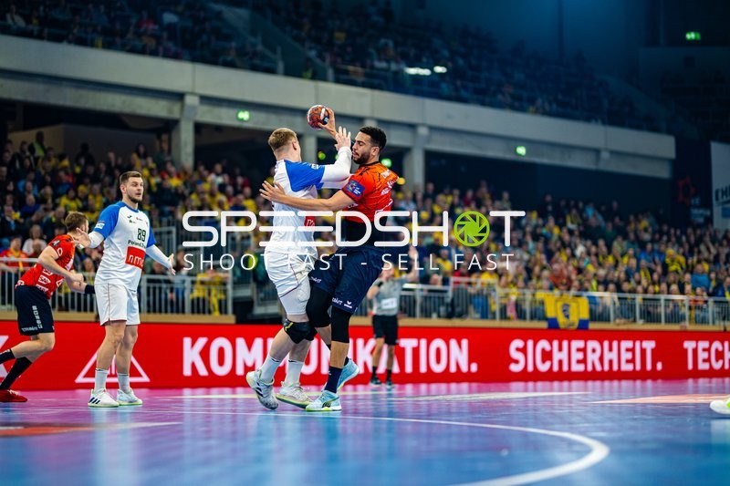 Handball I Herren I Saison 2023-2024 I EHF European League I Hauptrunde I 4. Spieltag I Rhein-Neckar Löwen - NMC Gornik Zagreb I 05.03.2024