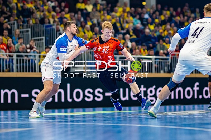Handball I Herren I Saison 2023-2024 I EHF European League I Hauptrunde I 4. Spieltag I Rhein-Neckar Löwen - NMC Gornik Zagreb I 05.03.2024