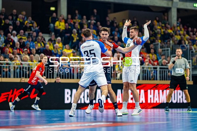 Handball I Herren I Saison 2023-2024 I EHF European League I Hauptrunde I 4. Spieltag I Rhein-Neckar Löwen - NMC Gornik Zagreb I 05.03.2024