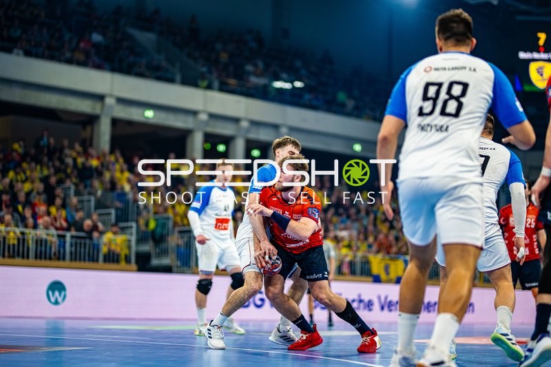 Handball I Herren I Saison 2023-2024 I EHF European League I Hauptrunde I 4. Spieltag I Rhein-Neckar Löwen - NMC Gornik Zagreb I 05.03.2024