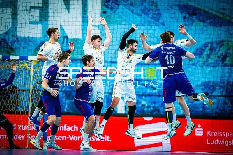 Handball I Herren I Saison 2023-2024 I 2. Handballbundesliga I 24. Spieltag I SG BBM Bietigheim - TSV Bayer-Dormagen I 08.03.2024