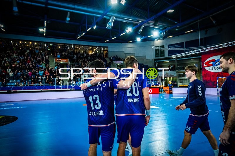 Handball I Herren I Saison 2023-2024 I 2. Handballbundesliga I 24. Spieltag I SG BBM Bietigheim - TSV Bayer-Dormagen I 08.03.2024