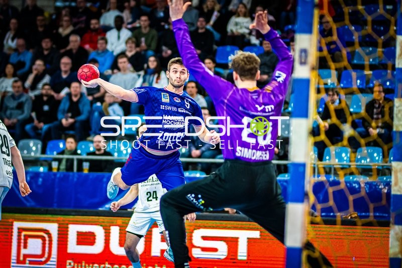 Handball I Herren I Saison 2023-2024 I 2. Handballbundesliga I 24. Spieltag I SG BBM Bietigheim - TSV Bayer-Dormagen I 08.03.2024