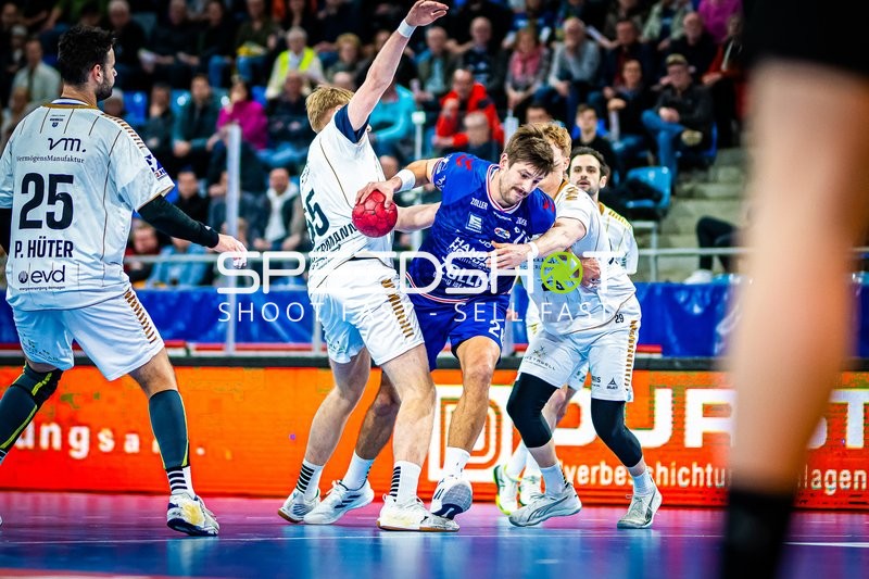 Handball I Herren I Saison 2023-2024 I 2. Handballbundesliga I 24. Spieltag I SG BBM Bietigheim - TSV Bayer-Dormagen I 08.03.2024