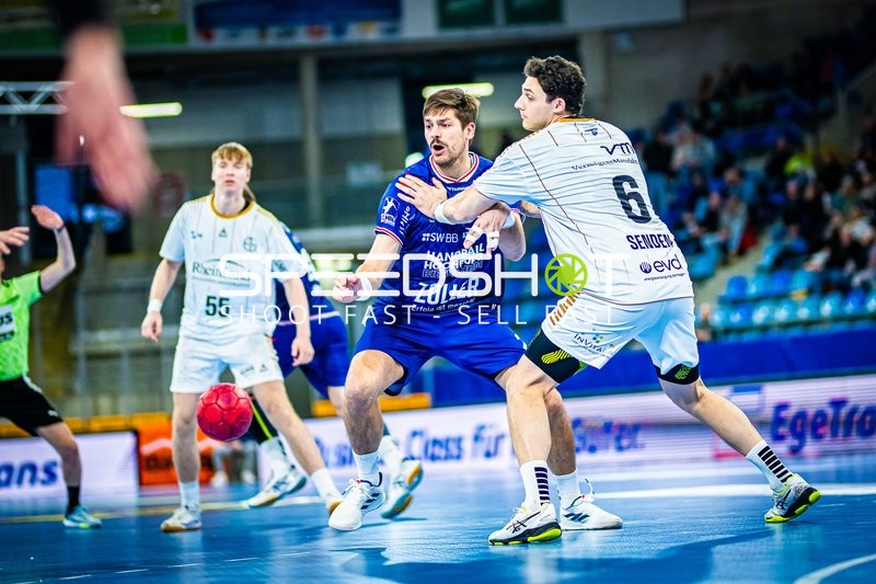 Handball I Herren I Saison 2023-2024 I 2. Handballbundesliga I 24. Spieltag I SG BBM Bietigheim - TSV Bayer-Dormagen I 08.03.2024