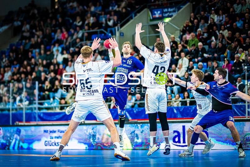 Handball I Herren I Saison 2023-2024 I 2. Handballbundesliga I 24. Spieltag I SG BBM Bietigheim - TSV Bayer-Dormagen I 08.03.2024