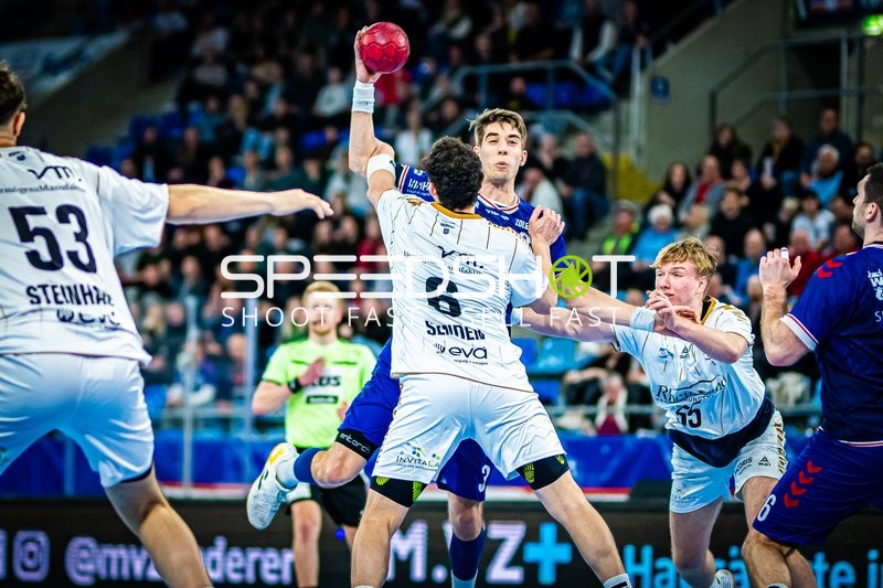 Handball I Herren I Saison 2023-2024 I 2. Handballbundesliga I 24. Spieltag I SG BBM Bietigheim - TSV Bayer-Dormagen I 08.03.2024