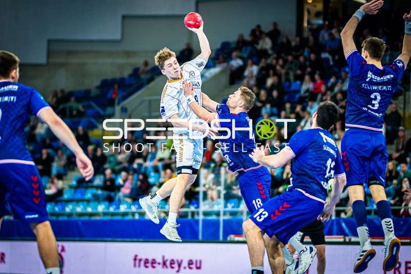 Handball I Herren I Saison 2023-2024 I 2. Handballbundesliga I 24. Spieltag I SG BBM Bietigheim - TSV Bayer-Dormagen I 08.03.2024