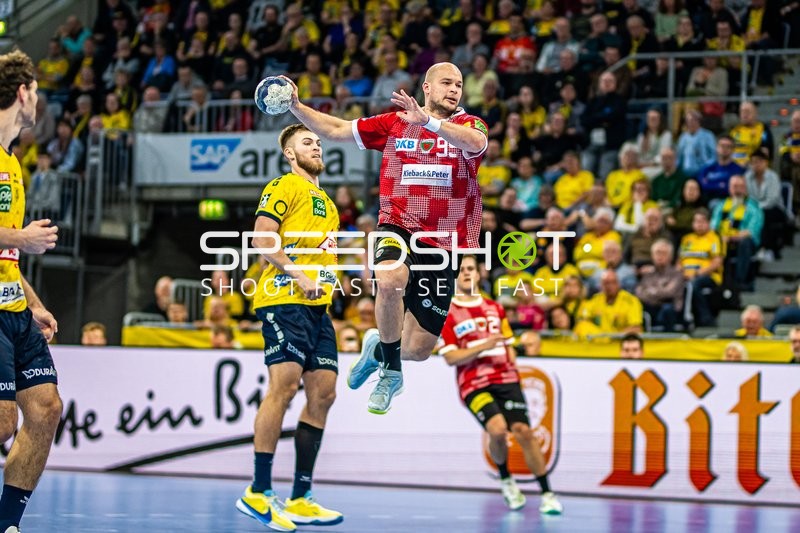 Handball I Herren I Saison 2023-2024 I Liqui Moly Handballbundesliga I 24. Spieltag I Rhein-Neckar Löwen - Füchse Berlin I 21.03.2024
