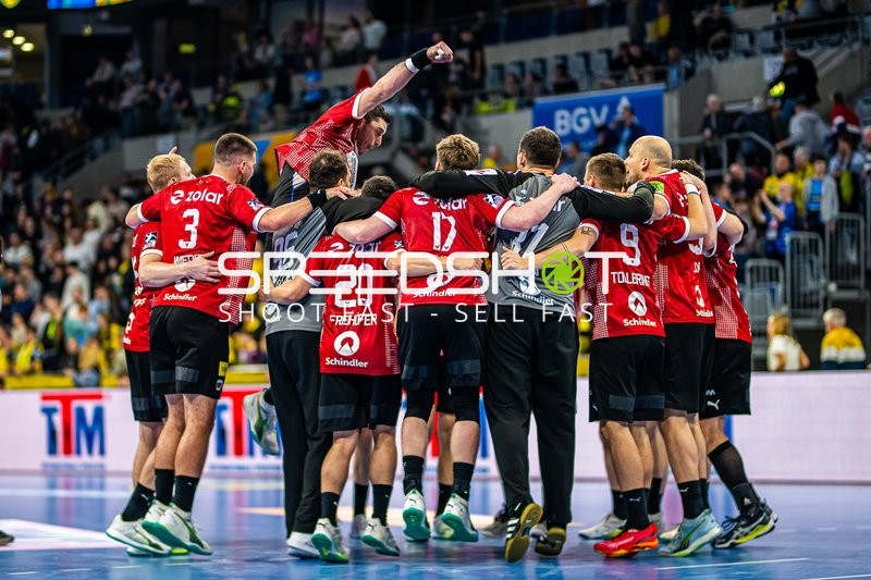 Handball I Herren I Saison 2023-2024 I Liqui Moly Handballbundesliga I 24. Spieltag I Rhein-Neckar Löwen - Füchse Berlin I 21.03.2024