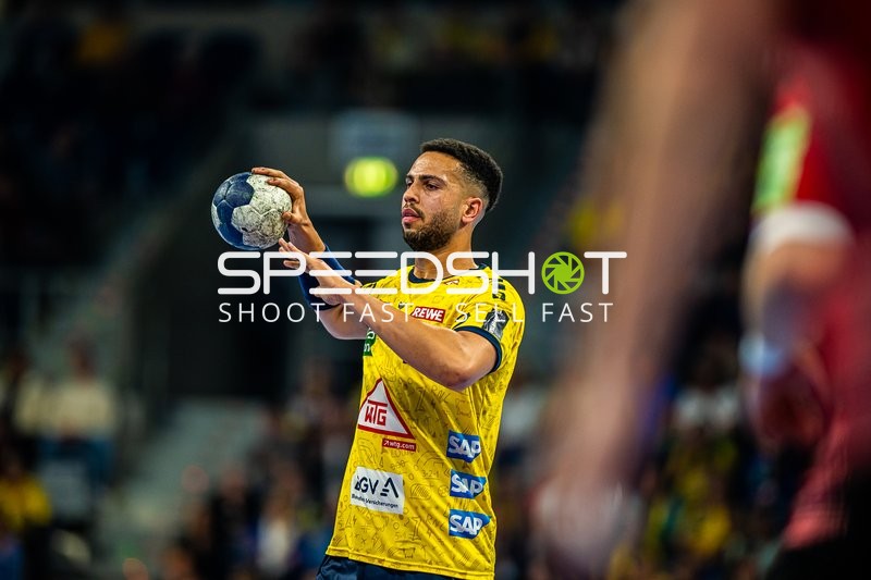 Handball I Herren I Saison 2023-2024 I Liqui Moly Handballbundesliga I 24. Spieltag I Rhein-Neckar Löwen - Füchse Berlin I 21.03.2024