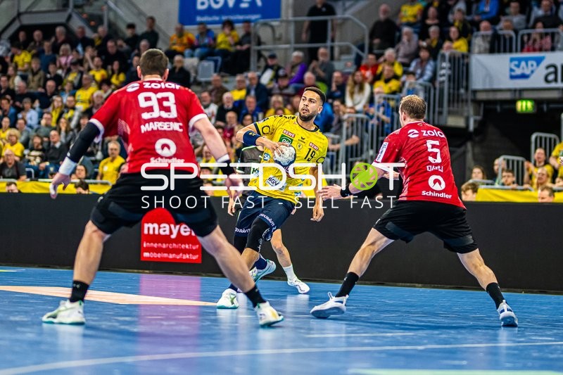Handball I Herren I Saison 2023-2024 I Liqui Moly Handballbundesliga I 24. Spieltag I Rhein-Neckar Löwen - Füchse Berlin I 21.03.2024