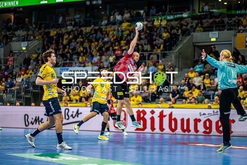 Handball I Herren I Saison 2023-2024 I Liqui Moly Handballbundesliga I 24. Spieltag I Rhein-Neckar Löwen - Füchse Berlin I 21.03.2024