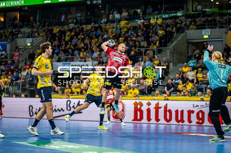 Handball I Herren I Saison 2023-2024 I Liqui Moly Handballbundesliga I 24. Spieltag I Rhein-Neckar Löwen - Füchse Berlin I 21.03.2024