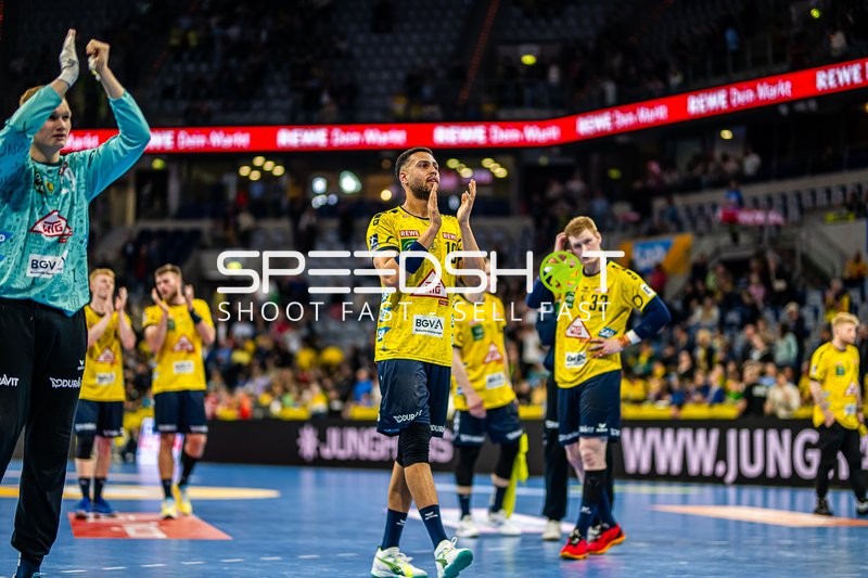 Handball I Herren I Saison 2023-2024 I Liqui Moly Handballbundesliga I 24. Spieltag I Rhein-Neckar Löwen - Füchse Berlin I 21.03.2024