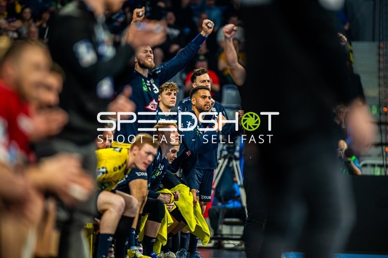 Handball I Herren I Saison 2023-2024 I Liqui Moly Handballbundesliga I 24. Spieltag I Rhein-Neckar Löwen - Füchse Berlin I 21.03.2024