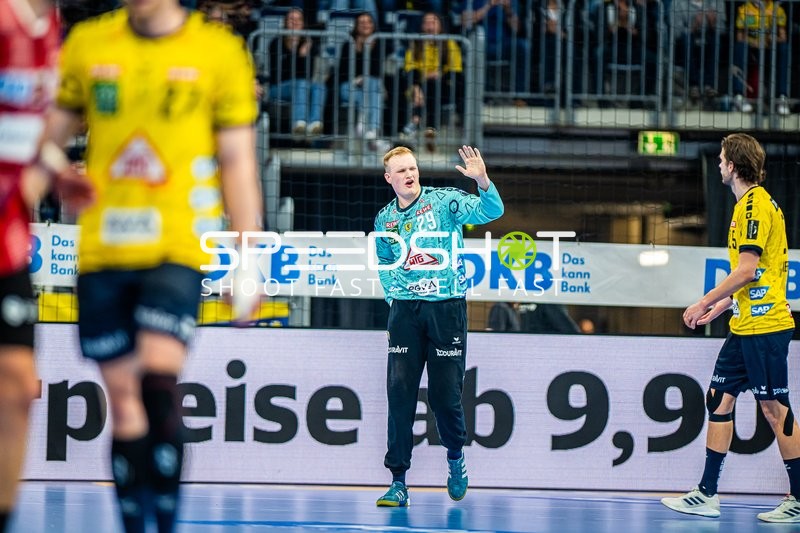 Handball I Herren I Saison 2023-2024 I Liqui Moly Handballbundesliga I 24. Spieltag I Rhein-Neckar Löwen - Füchse Berlin I 21.03.2024