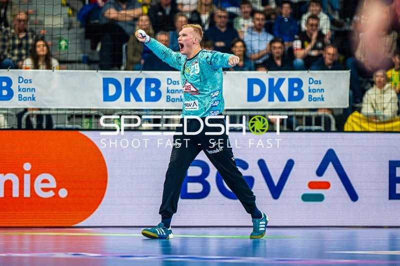 Handball I Herren I Saison 2023-2024 I Liqui Moly Handballbundesliga I 24. Spieltag I Rhein-Neckar Löwen - Füchse Berlin I 21.03.2024