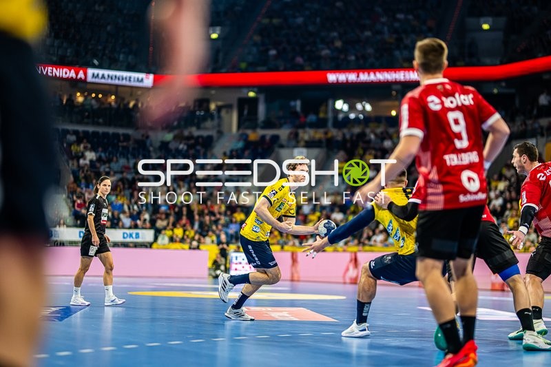 Handball I Herren I Saison 2023-2024 I Liqui Moly Handballbundesliga I 24. Spieltag I Rhein-Neckar Löwen - Füchse Berlin I 21.03.2024