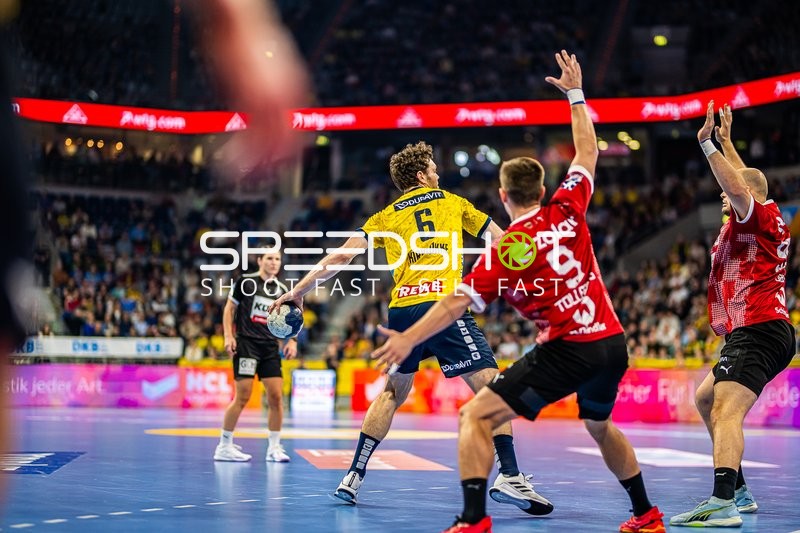 Handball I Herren I Saison 2023-2024 I Liqui Moly Handballbundesliga I 24. Spieltag I Rhein-Neckar Löwen - Füchse Berlin I 21.03.2024