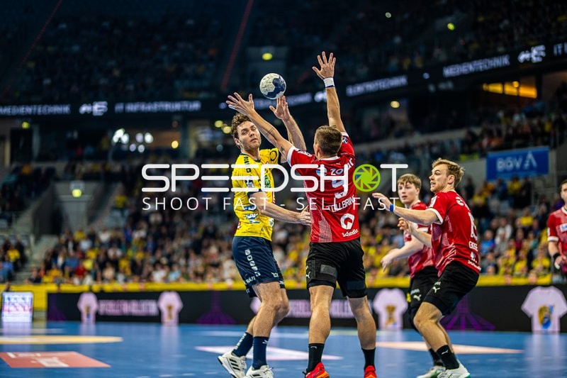 Handball I Herren I Saison 2023-2024 I Liqui Moly Handballbundesliga I 24. Spieltag I Rhein-Neckar Löwen - Füchse Berlin I 21.03.2024