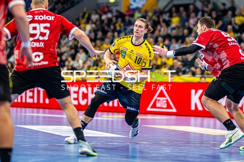 Handball I Herren I Saison 2023-2024 I Liqui Moly Handballbundesliga I 24. Spieltag I Rhein-Neckar Löwen - Füchse Berlin I 21.03.2024