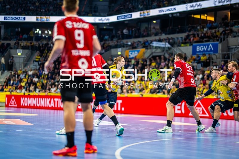 Handball I Herren I Saison 2023-2024 I Liqui Moly Handballbundesliga I 24. Spieltag I Rhein-Neckar Löwen - Füchse Berlin I 21.03.2024