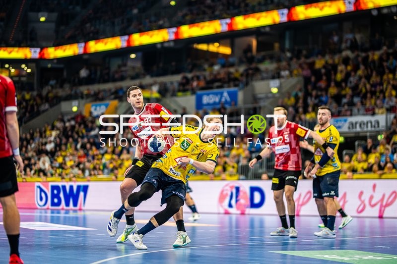 Handball I Herren I Saison 2023-2024 I Liqui Moly Handballbundesliga I 24. Spieltag I Rhein-Neckar Löwen - Füchse Berlin I 21.03.2024