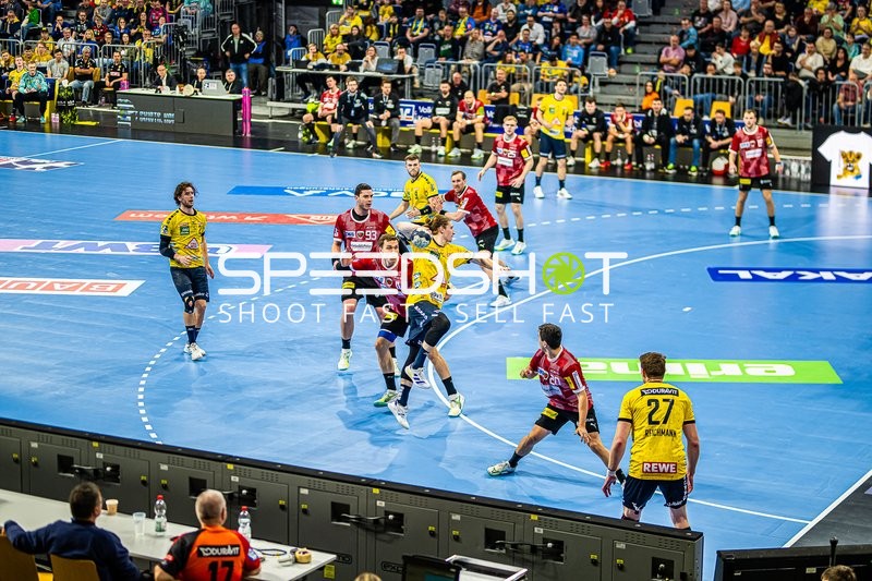 Handball I Herren I Saison 2023-2024 I Liqui Moly Handballbundesliga I 24. Spieltag I Rhein-Neckar Löwen - Füchse Berlin I 21.03.2024