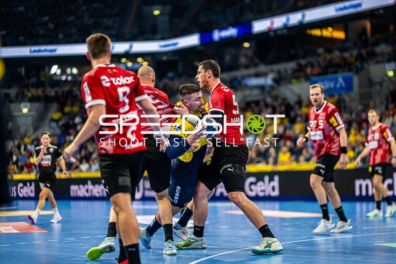 Handball I Herren I Saison 2023-2024 I Liqui Moly Handballbundesliga I 24. Spieltag I Rhein-Neckar Löwen - Füchse Berlin I 21.03.2024