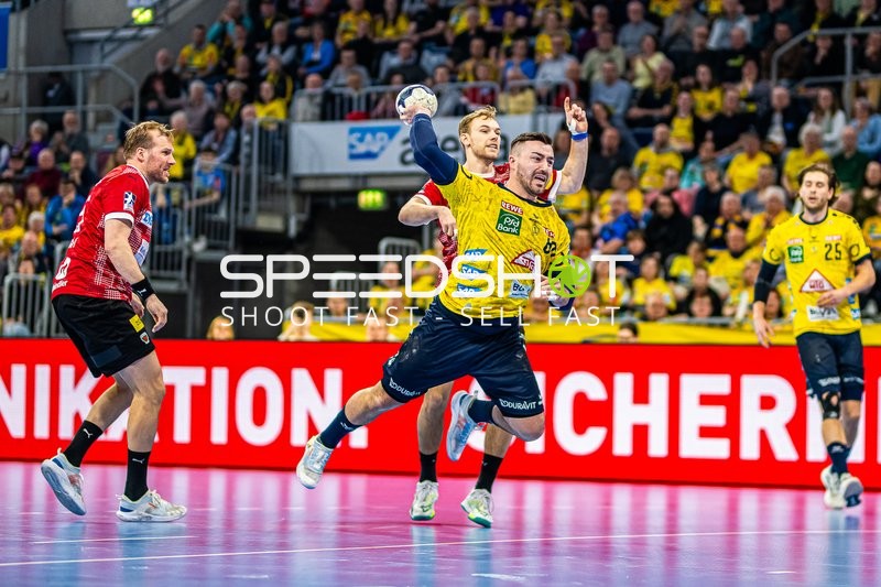 Handball I Herren I Saison 2023-2024 I Liqui Moly Handballbundesliga I 24. Spieltag I Rhein-Neckar Löwen - Füchse Berlin I 21.03.2024
