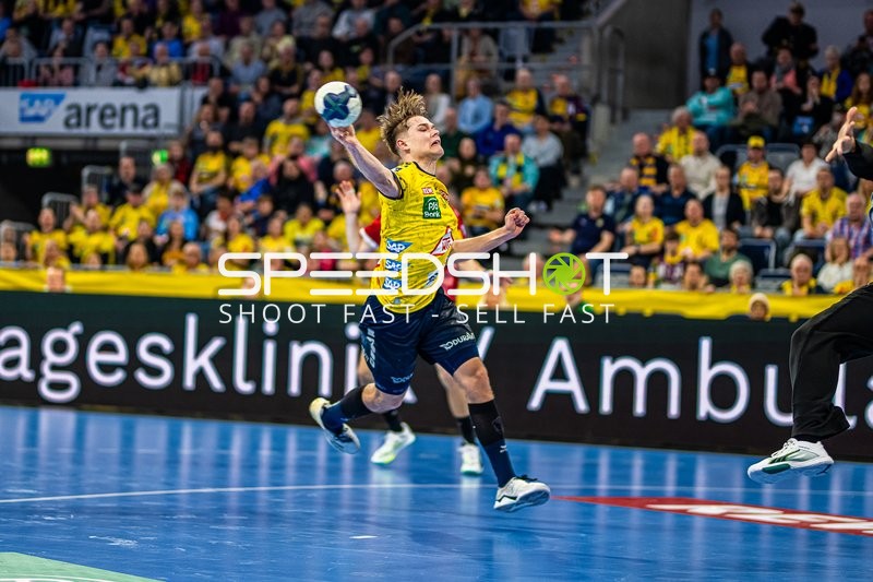 Handball I Herren I Saison 2023-2024 I Liqui Moly Handballbundesliga I 24. Spieltag I Rhein-Neckar Löwen - Füchse Berlin I 21.03.2024