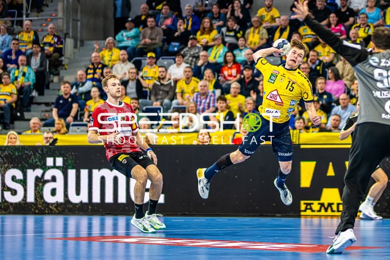 Handball I Herren I Saison 2023-2024 I Liqui Moly Handballbundesliga I 24. Spieltag I Rhein-Neckar Löwen - Füchse Berlin I 21.03.2024