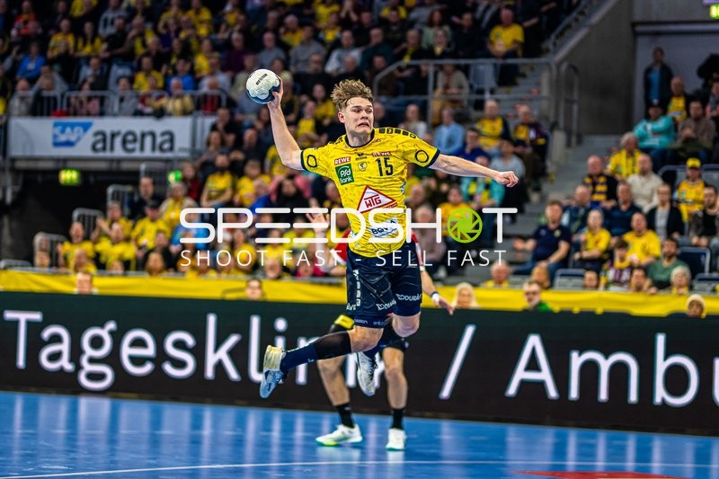 Handball I Herren I Saison 2023-2024 I Liqui Moly Handballbundesliga I 24. Spieltag I Rhein-Neckar Löwen - Füchse Berlin I 21.03.2024