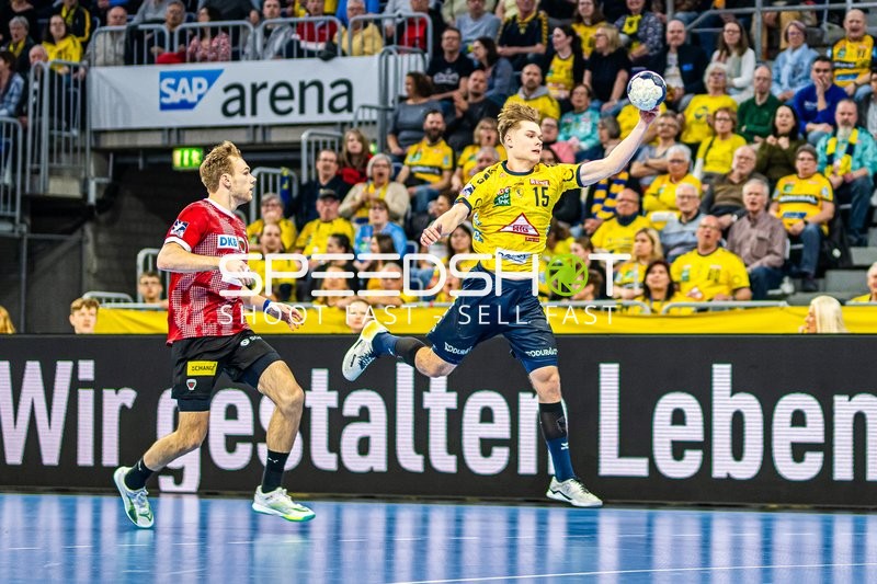 Handball I Herren I Saison 2023-2024 I Liqui Moly Handballbundesliga I 24. Spieltag I Rhein-Neckar Löwen - Füchse Berlin I 21.03.2024
