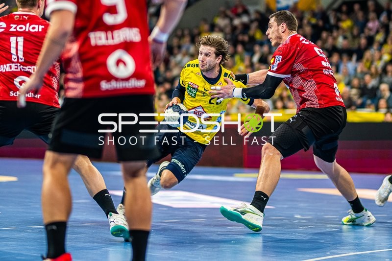 Handball I Herren I Saison 2023-2024 I Liqui Moly Handballbundesliga I 24. Spieltag I Rhein-Neckar Löwen - Füchse Berlin I 21.03.2024